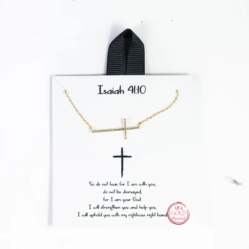 ladies-locket-personalized-necklace-Isaiah 41:10 Necklace