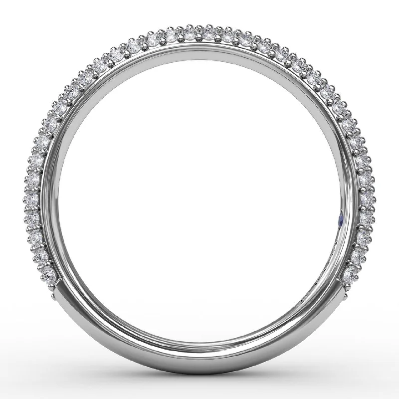 engagement-elegant-platinum-ring-This beautiful diamond wedding band is designed to match engagement ring style S3276