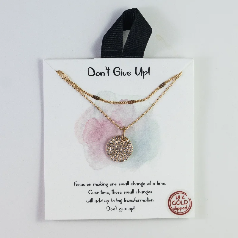 ladies-beaded-bohemian-necklace-Don't Give Up Necklace