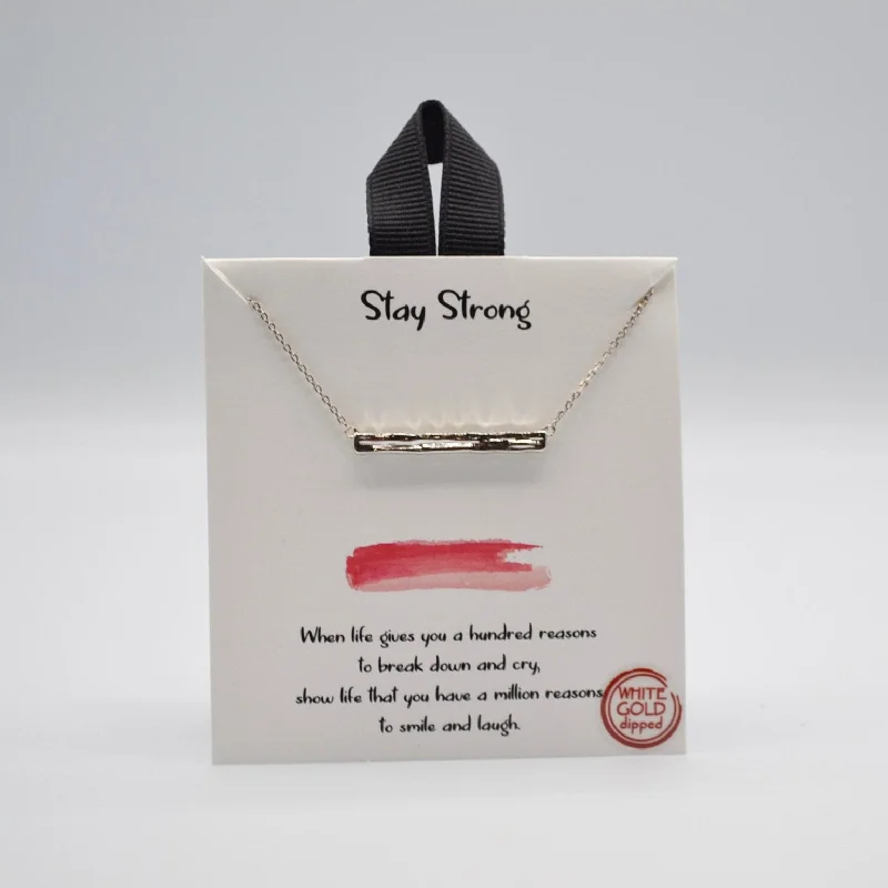 ladies-gemstone-flower-necklace-Stay Strong Necklace